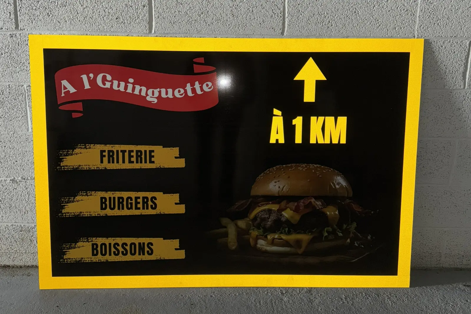 Panneau rétroréfléchissant