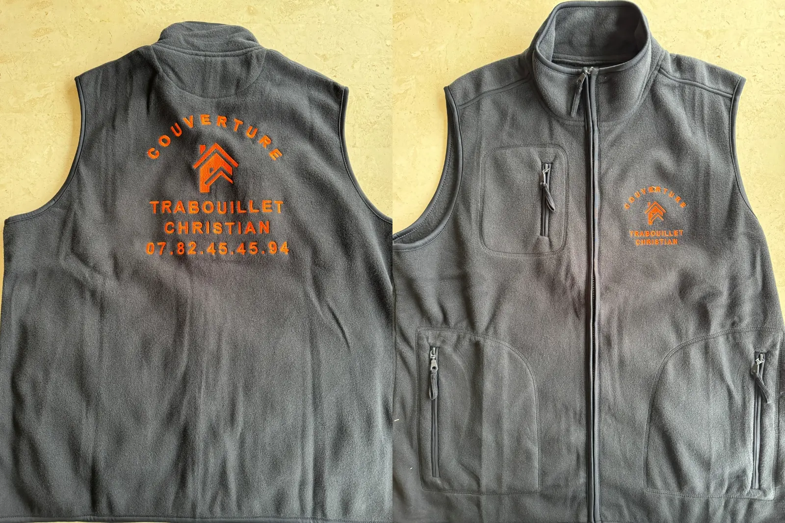 Veste brodée