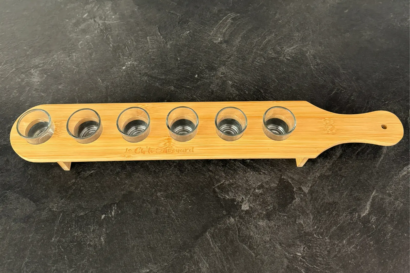 Planche à shooter gravée
