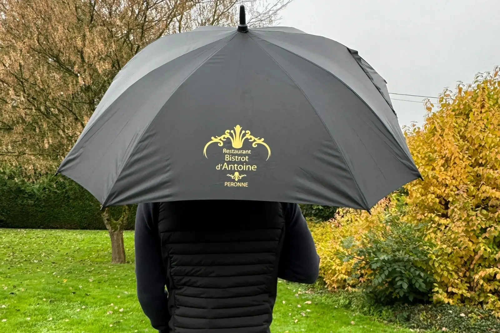 Parapluie floqué