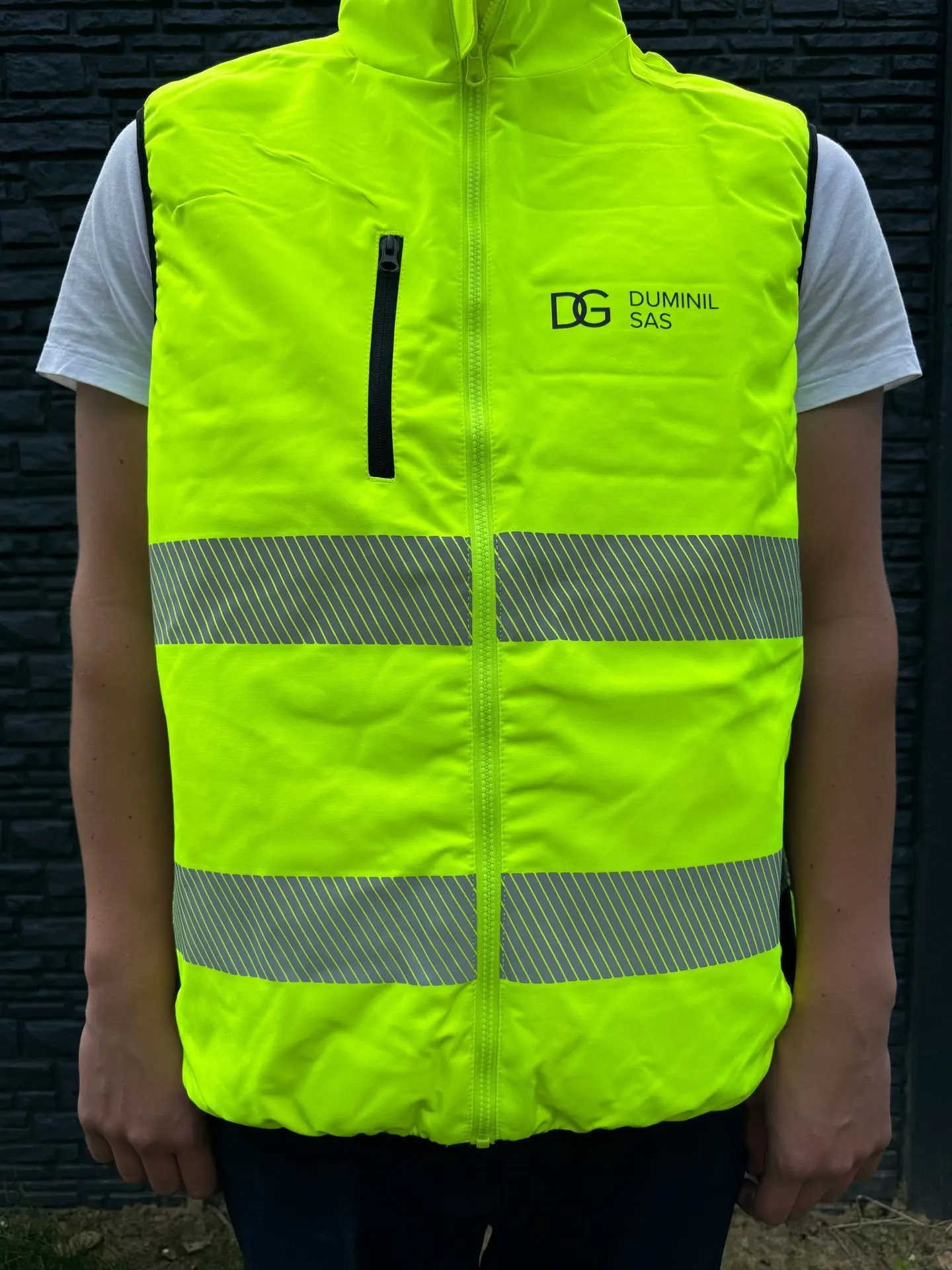 Veste floquée